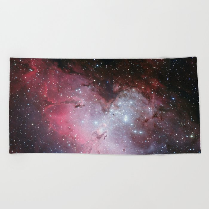 Eagle Nebula Beach Towel