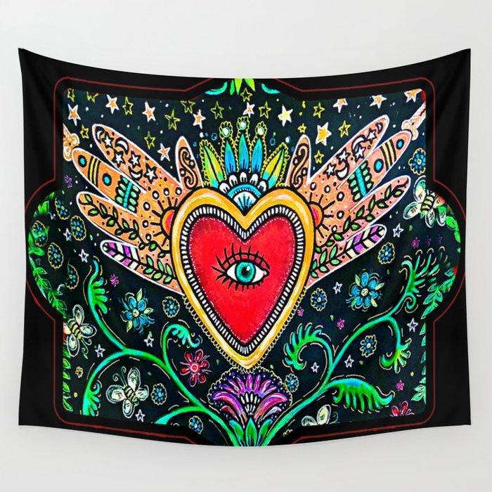 Folk art online tapestry