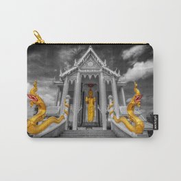 Pranburi Temple Thailand Carry-All Pouch | Photo, Goldenbuddha, Thai, Temple, Pranburi, Buddhism, Digital, Buddha 