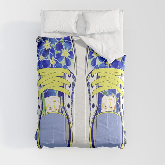 shoe design for t-shirt Comforter