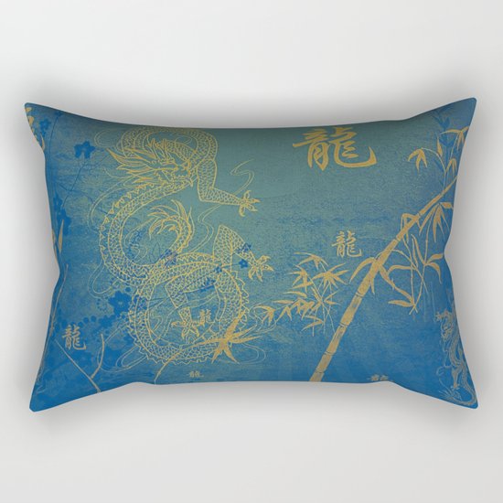 Legend Of The Dragon Rectangular Pillow