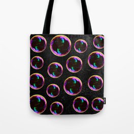 Soap Bubbles Pattern Tote Bag