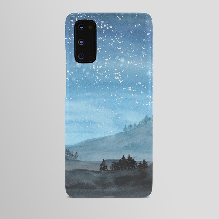 Blue Evening Android Case