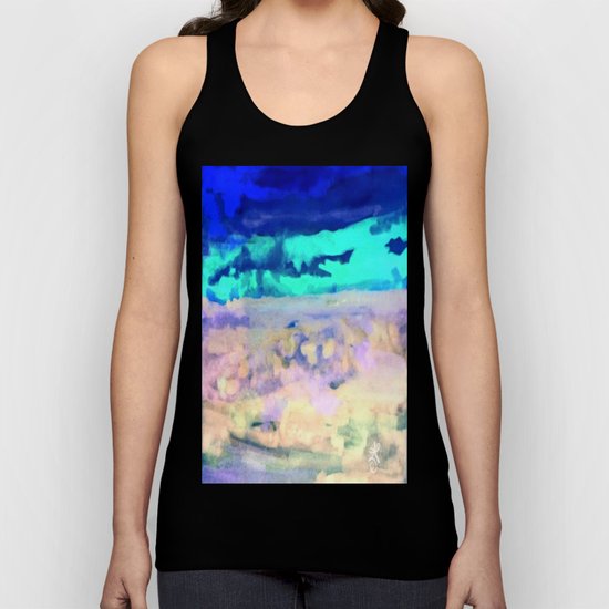 Icey Night Unisex Tank Top