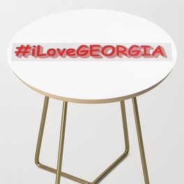 "#iLoveGEORGIA " Cute Design. Buy Now Side Table