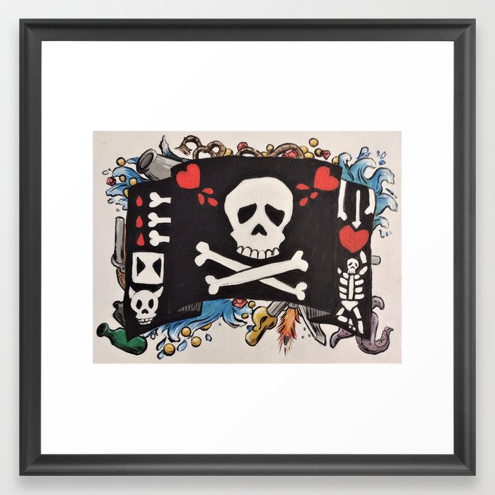 A Pirate's Life Framed Art Print