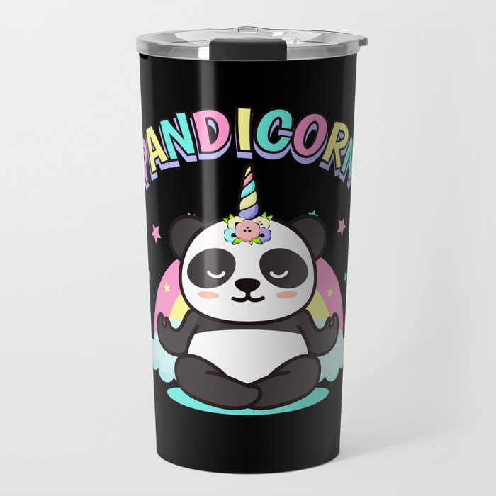 Pandacorn Panda Travel Mug