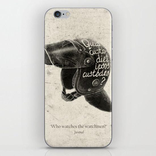 Quis custodiet ipsos custodes? iPhone & iPod Skin