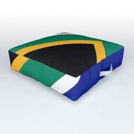 flag south africa, African,Afrikaans,Mandela,apartheid, Johannesburg,Soweto,Pretoria,Durban,Tembisa Outdoor Floor Cushion