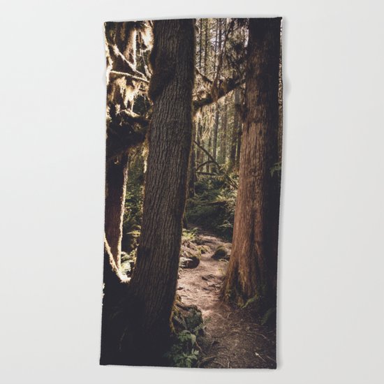 Forest Wonderland Beach Towel