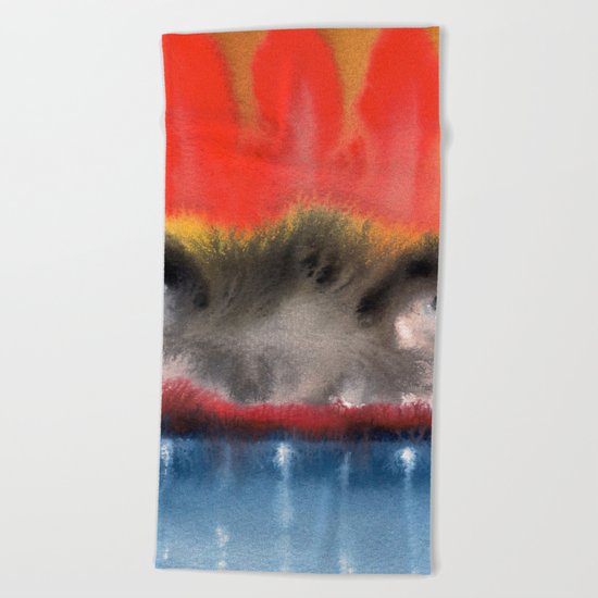 Improvisation 11 Beach Towel