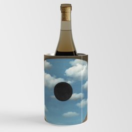 The False Mirror by René Magritte Wine Chiller
