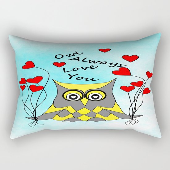 Owl Always Love You Rectangular Pillow