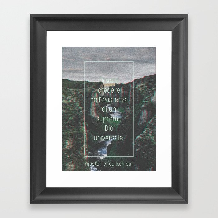 Believe Italian Framed Art Print By Iispfi Society6