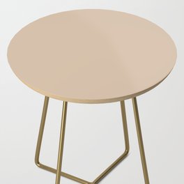 White Rumped Vulture Tan Side Table