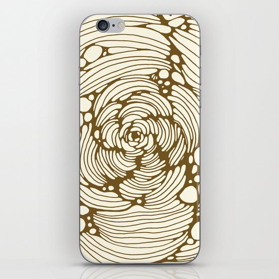 gold iPhone & iPod Skin