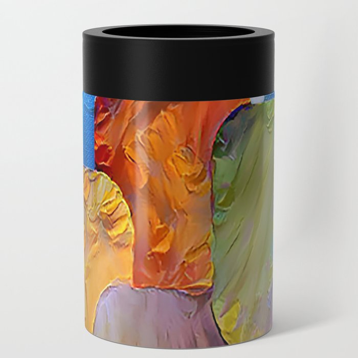 Rectangular geometric shapes of different colors in an abstract background - Modern artistic illustration design Can Cooler