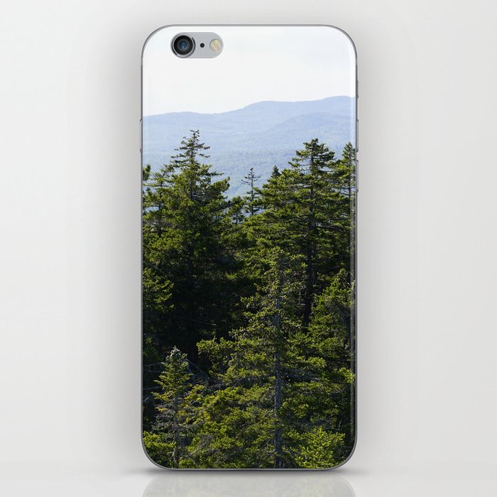 Maine Forest Photograph 3 iPhone Skin
