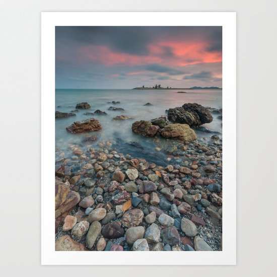 sea nature beach 4 Art Print