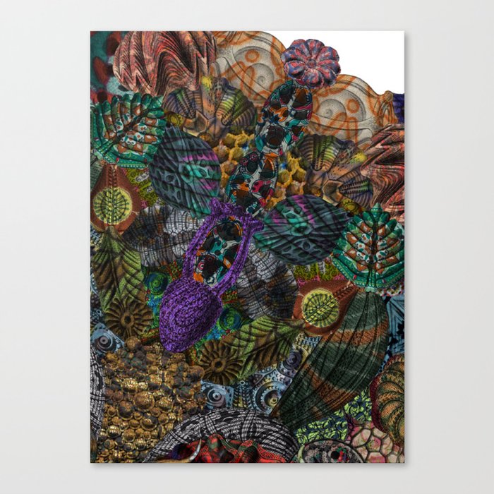 Psychedelic Botanical 12 Canvas Print