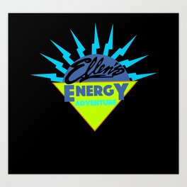 Ellen's Energy Adventure Art Print