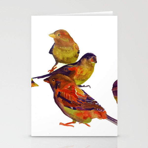 Sparrows Stationery Cards