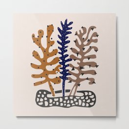 Plant Composition III Metal Print