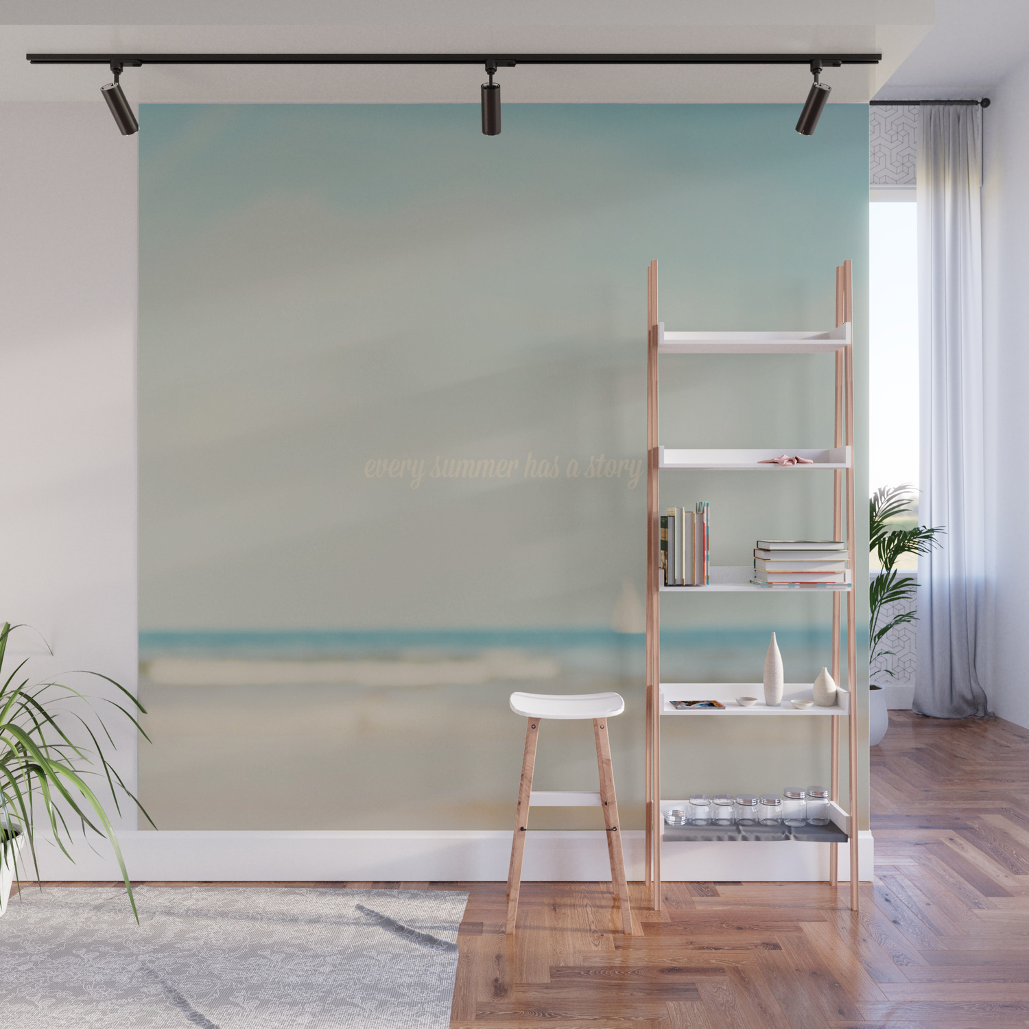 Every Summer Has A Story Wall Mural By Oohprettyshiny Society6