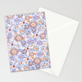 Primavera (Red & Blue) Stationery Card