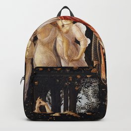 Primavera, Botticelli Backpack | Myth, Classical, Botticelli, Flora, Fineart, Italy, Roman, Primavera, Venus, Painting 