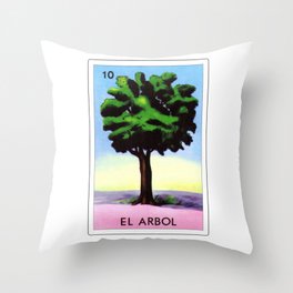 Loteria Mexicana Design - Graphic Design Gift - Regalo Graphic Design Throw Pillow