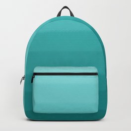 Cyan Shades Color Tides Backpack
