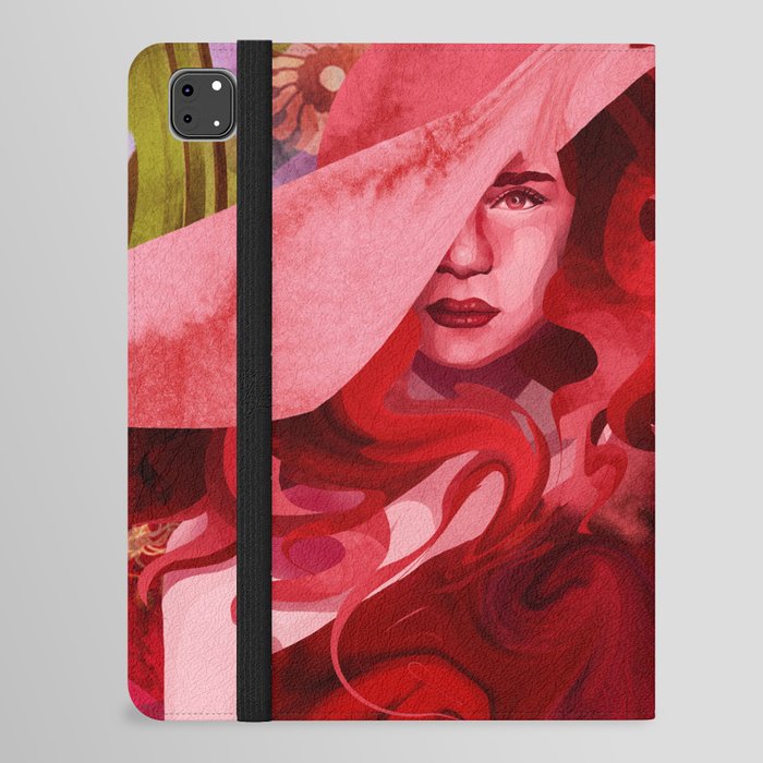 Red iPad Folio Case