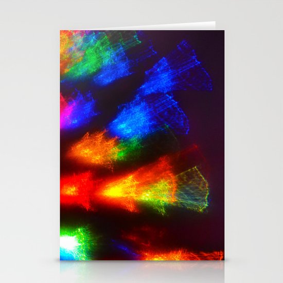 Color Burst Stationery Cards