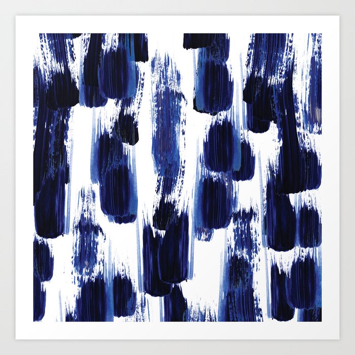 Blue mood Art Print