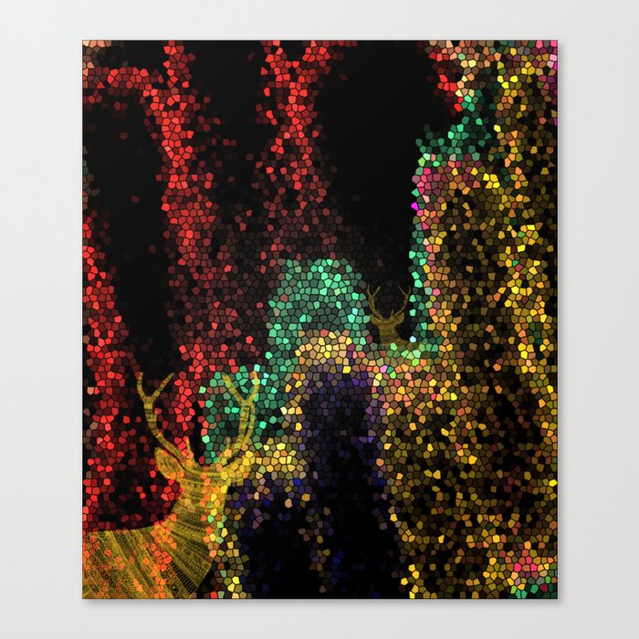Fall Woods Canvas Print