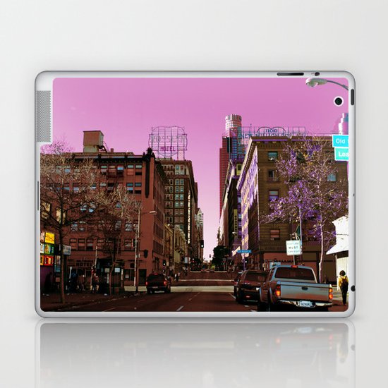 Light Falls in Strange Ways Laptop & iPad Skin