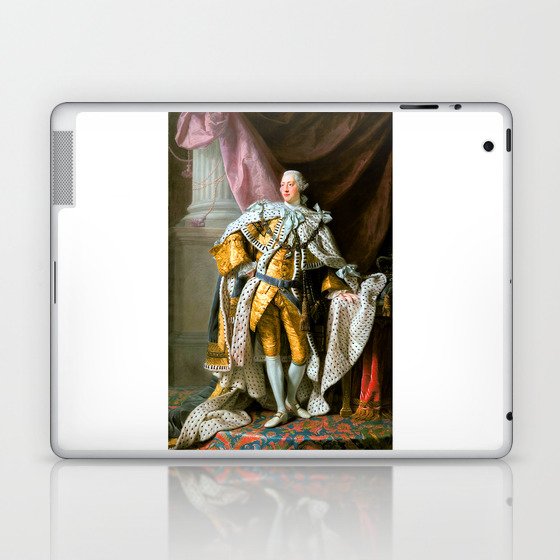 Allan Ramsay King George III in Coronation Robes Laptop & iPad Skin