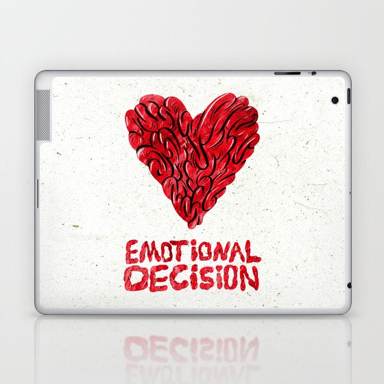 Emotional decision Laptop & iPad Skin