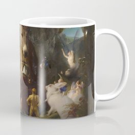 Scene from A Midsummer Night's Dream. Titania and Bottom by Edwin Henry Landseer (1848) Coffee Mug