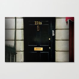 221B Baker Street BBC Sherlock Canvas Print