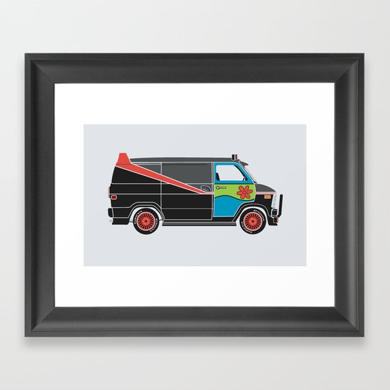 The Mess Up At The Body Shop Framed Art Print