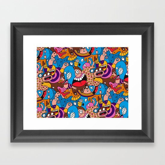 Daily Drawing #1300 Framed Art Print