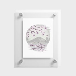 Lavender Blossom Floating Acrylic Print