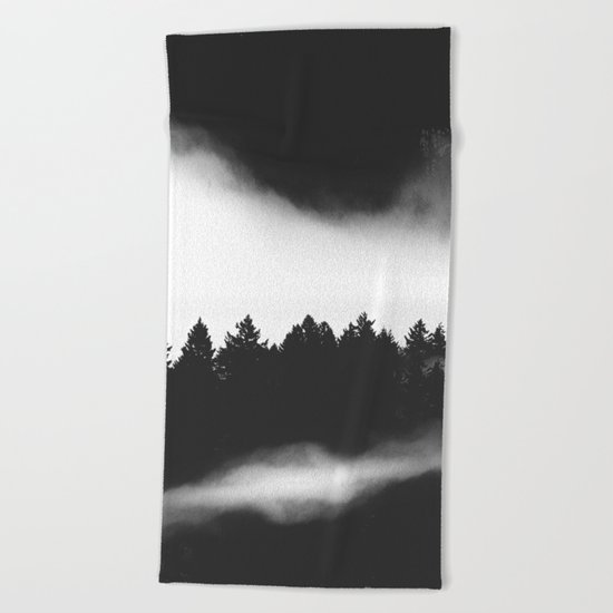 The Woods are calling Beach Towel