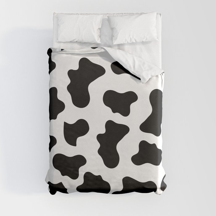 Moo Cow Print Duvet Cover