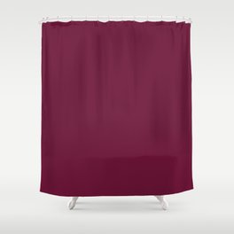 RED PLUM Shower Curtain