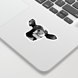 Funny Cow Sticker