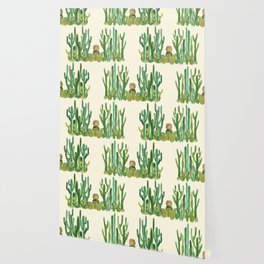 Cute Cactus Wallpaper For Any Decor Style Society6