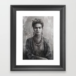 Frida Ink Framed Art Print